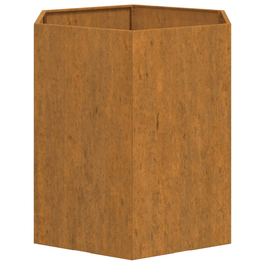 Plantenbak Roestig 40X40X45 Cm Cortenstaal