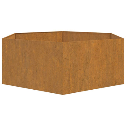 Plantenbak Roestig 138X120X45 Cm Cortenstaal