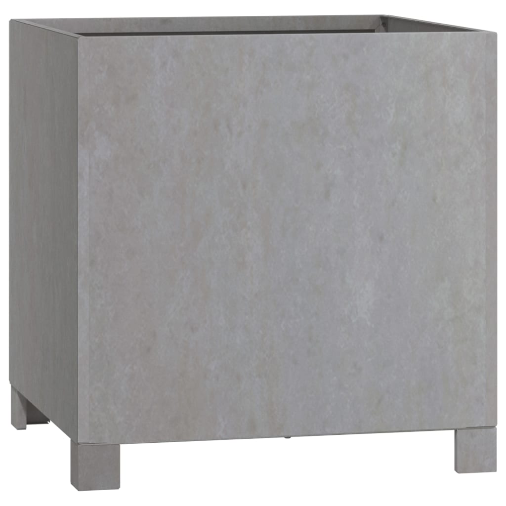 Plantenbakken Met Poten 2 St Roestig 42X40X43 Cm Cortenstaal