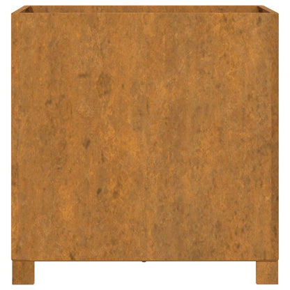 Plantenbakken Met Poten 2 St Roestig 49X47X50 Cm Cortenstaal