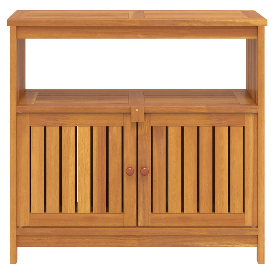 Tuinwandtafel Massief Acaciahout 80 x 35 x 75 cm