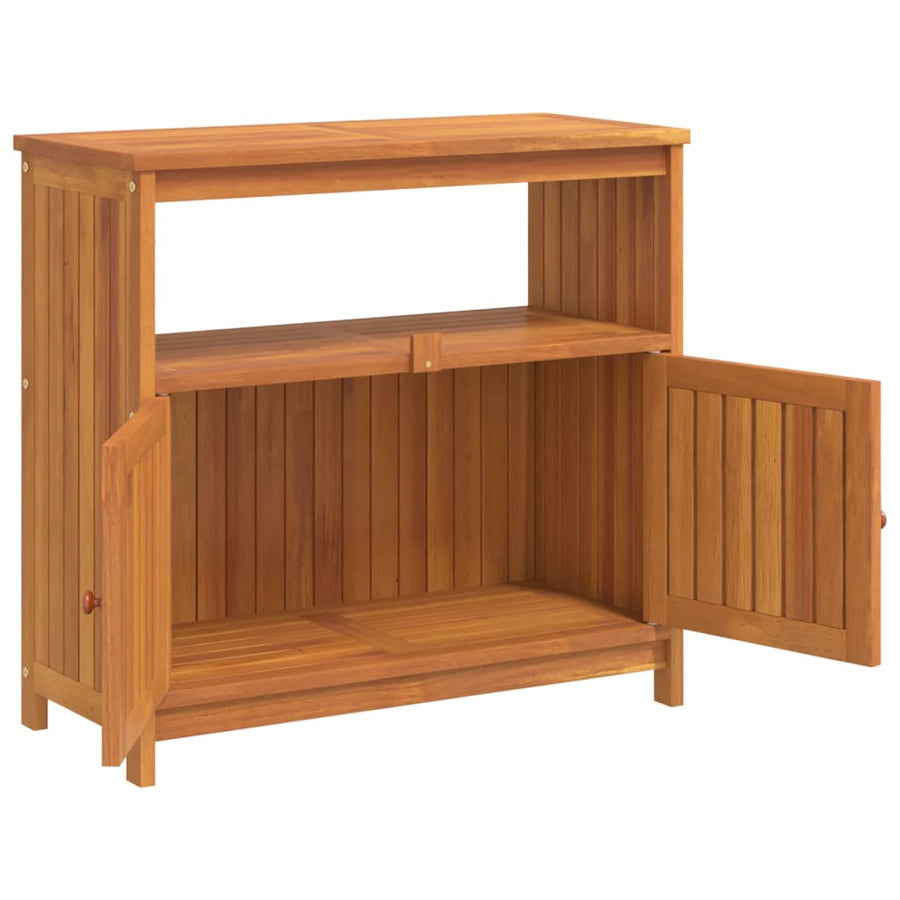 Tuinwandtafel Massief Acaciahout 80 x 35 x 75 cm