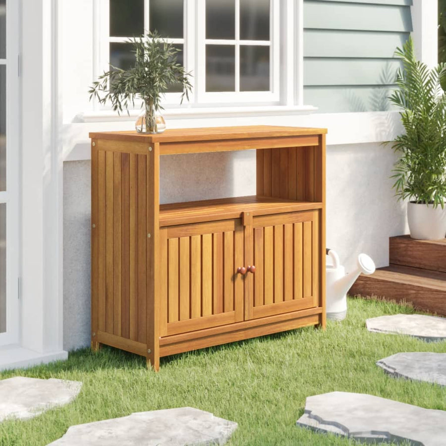 Tuinwandtafel Massief Acaciahout 80 x 35 x 75 cm