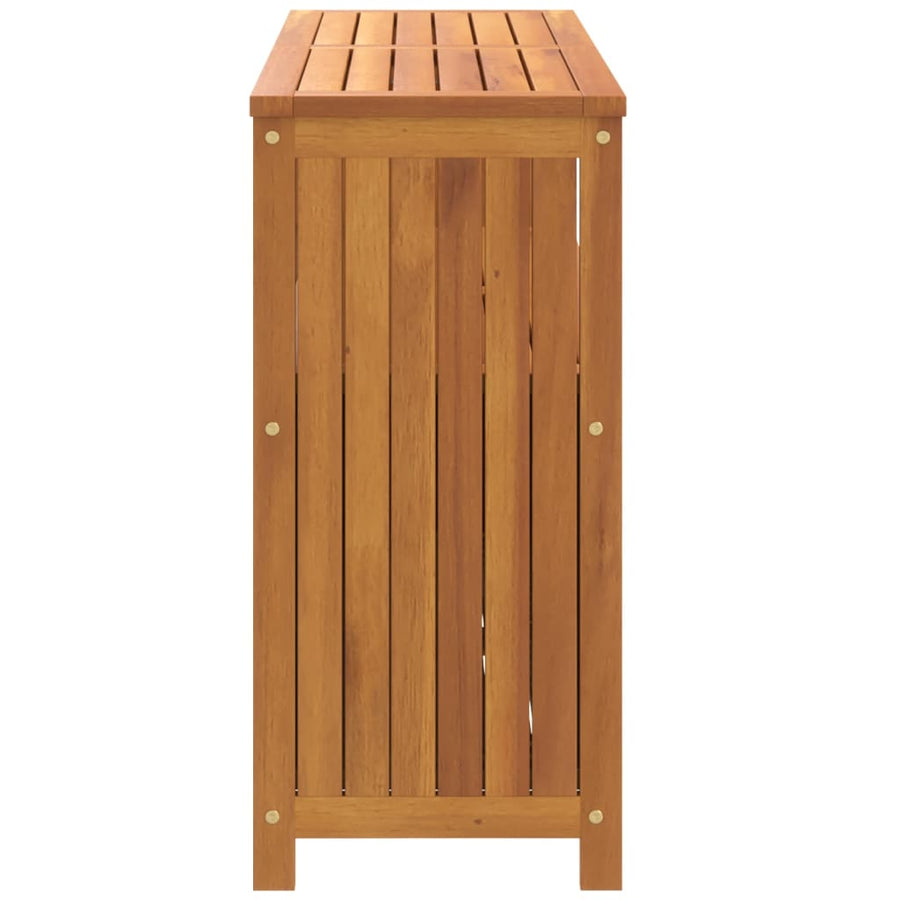 Tuinwandtafel 110x35x75 cm massief acaciahout 110 x 35 x 75 cm