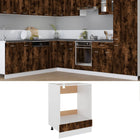 Oven Cabinet Lyon 60x46x81.5 cm engineered wood smoked oak look