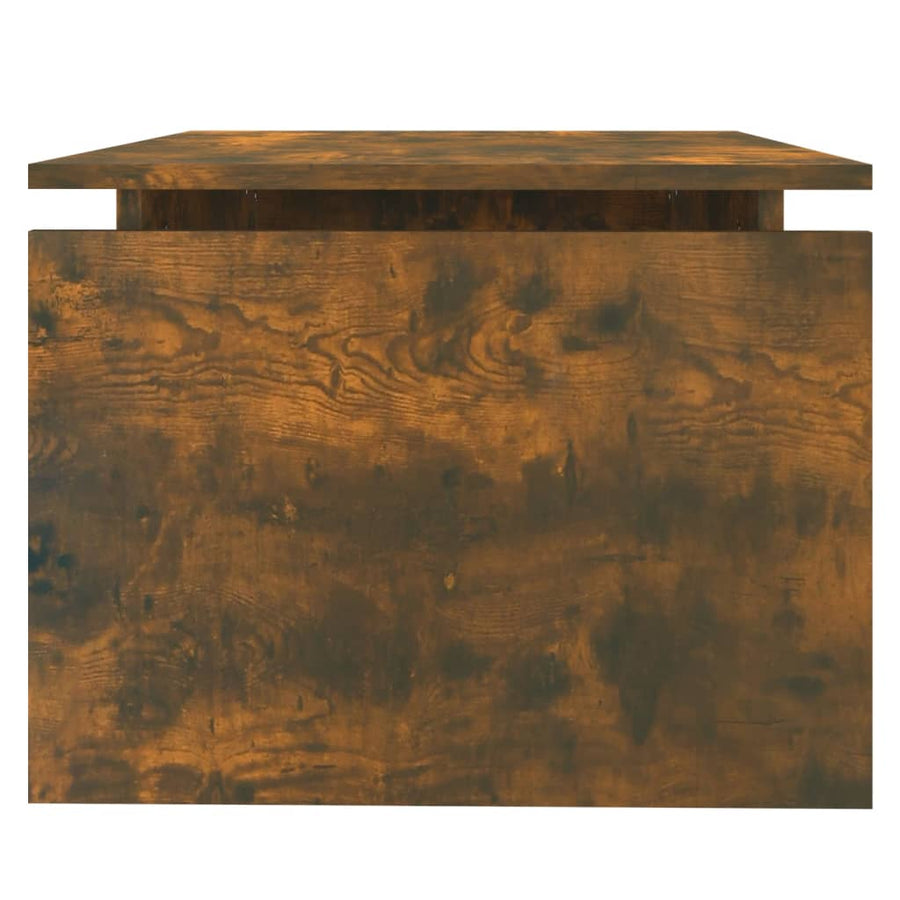 Salontafel 68X50X38 Cm Bewerkt Hout Kleurig Gerookt eiken
