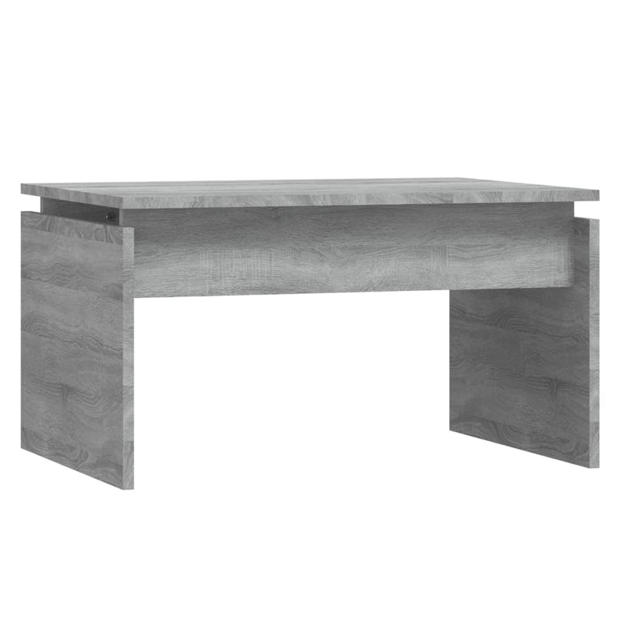 Salontafel 68X50X38 Cm Bewerkt Hout Eiken Grijs sonoma