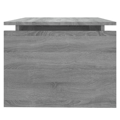 Salontafel 68X50X38 Cm Bewerkt Hout Eiken Grijs sonoma