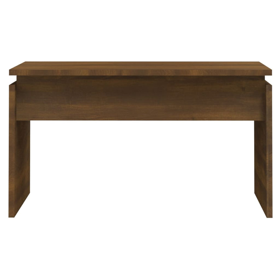 Salontafel 68X50X38 Cm Bewerkt Hout bruin eikenkleur