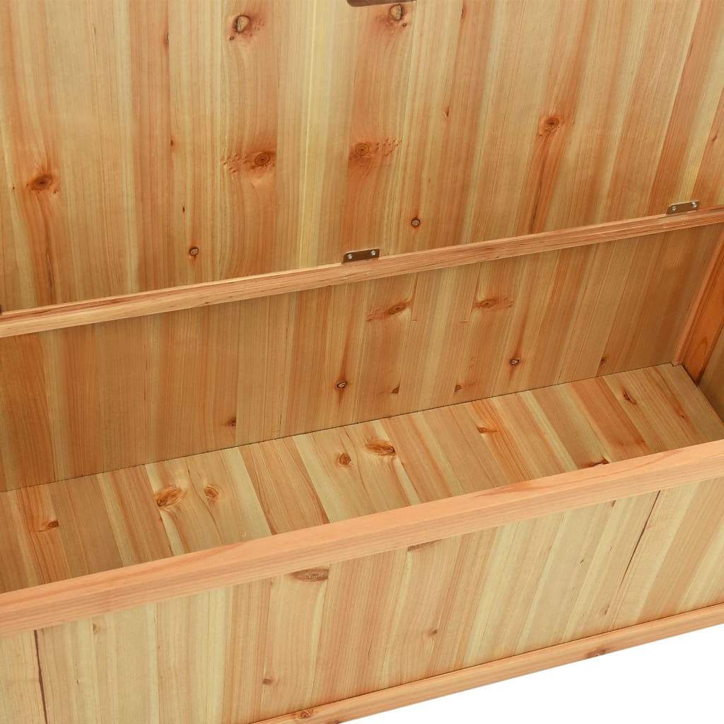 Bankje 107X45X75,5 Cm Massief Vurenhout Bruin