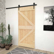 Deur NARVIK Naturel 90 x 210 cm Massief Grenenhout