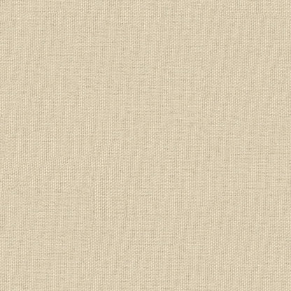 Bankje 100x75x76 cm stof crèmekleurig