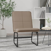 Loungestoel 54x75x76 cm kunstleer bruin