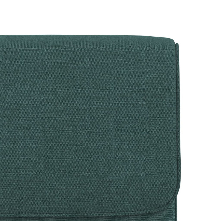 Loungestoel 55x64x80 cm stof donkergroen