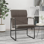 Lounge chair 55x64x80 cm fabric taupe