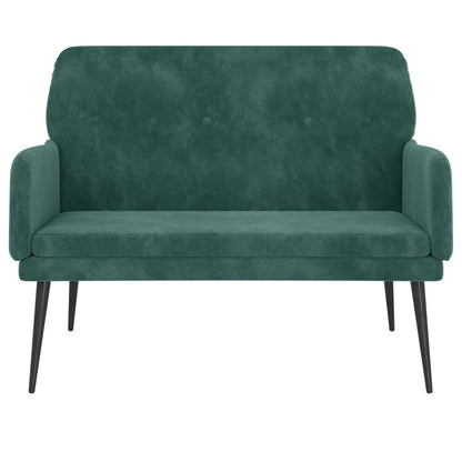 Bankje 108X79X79 Cm Fluweel Donkergroen