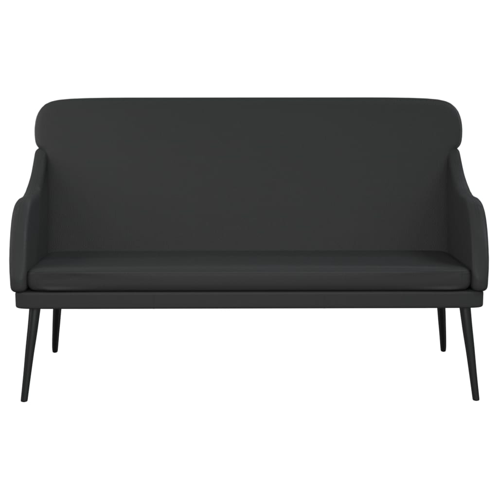 Bankje 110X76X80 Cm Kunstleer Zwart