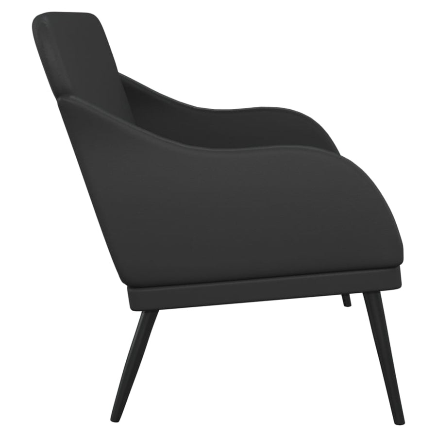 Bankje 110X76X80 Cm Kunstleer Zwart