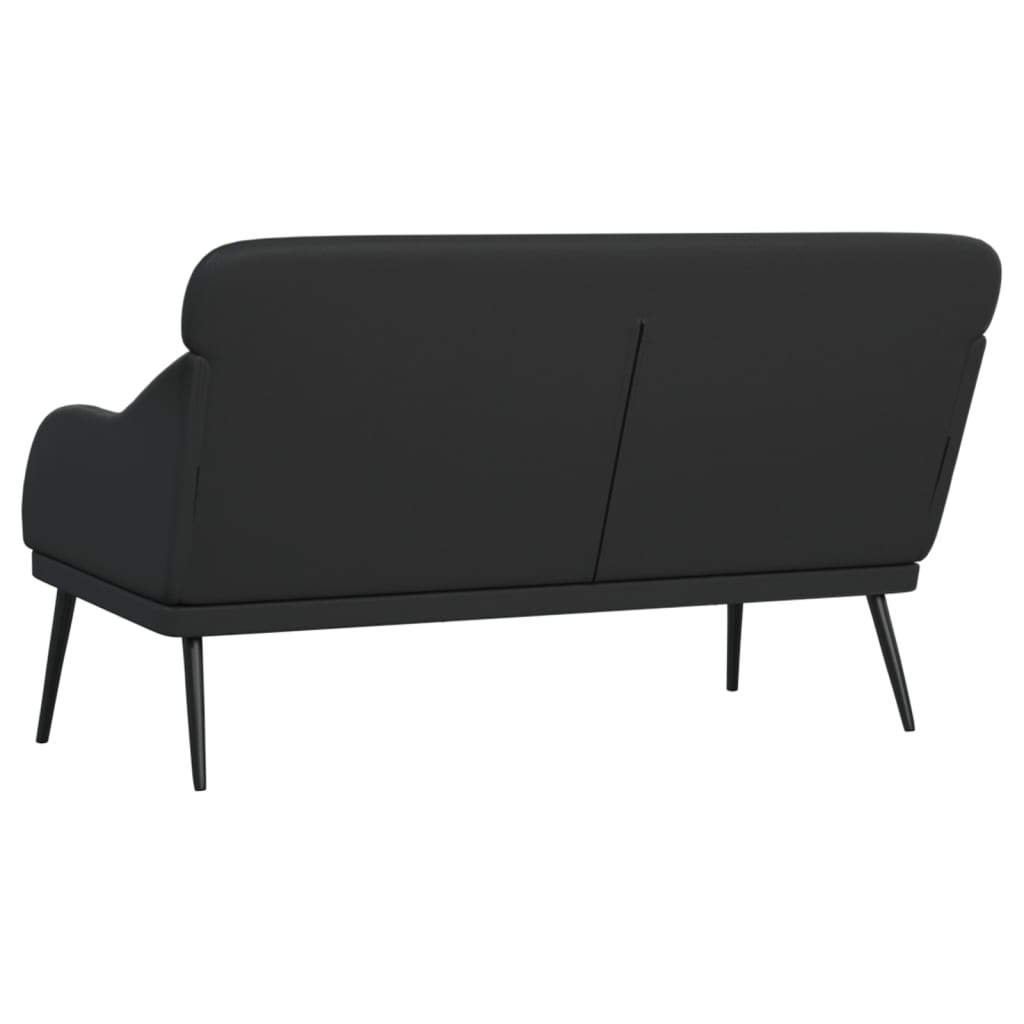 Bankje 110X76X80 Cm Kunstleer Zwart