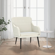 Armchair 63x76x80 cm velvet cream