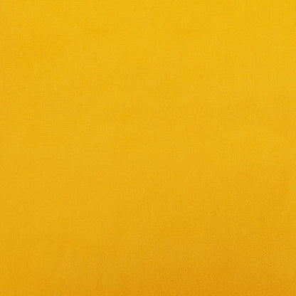 Fauteuil 63X76X80 Cm Fluweel Geel