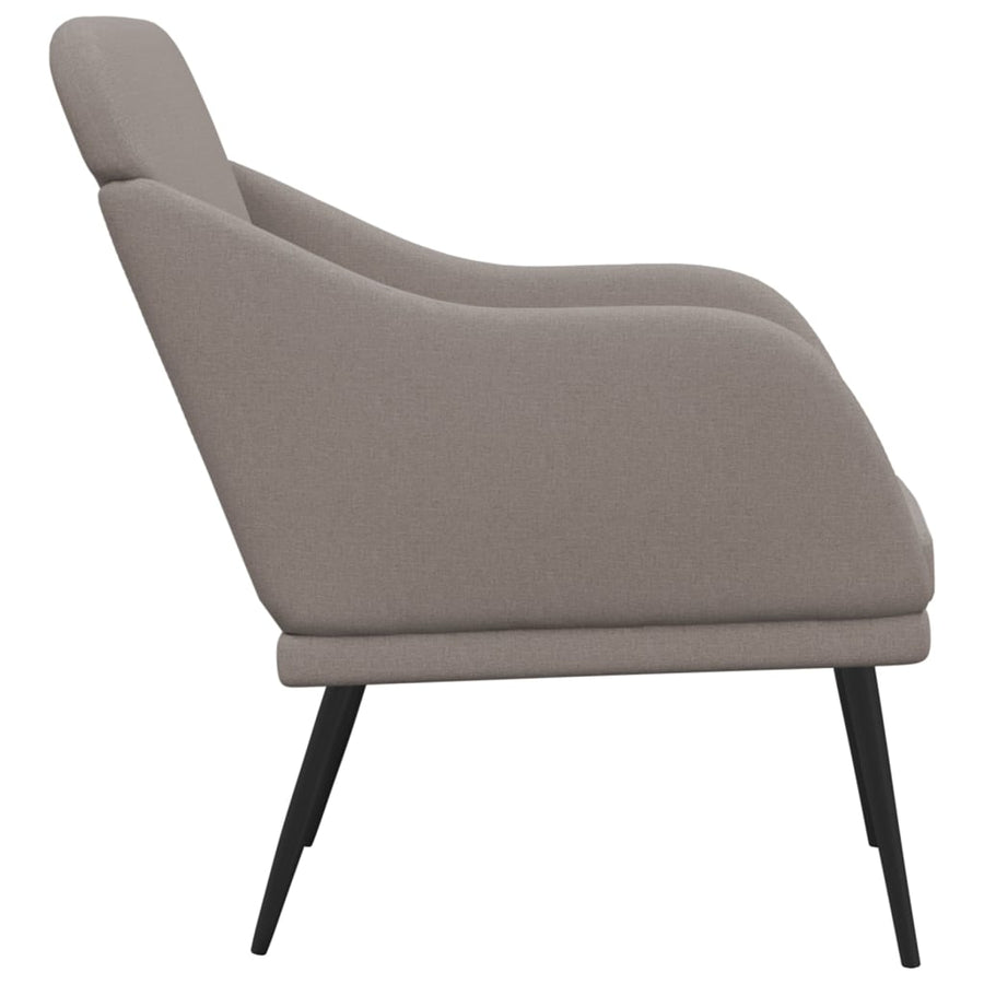 Fauteuil 63x76x80 cm stof taupe