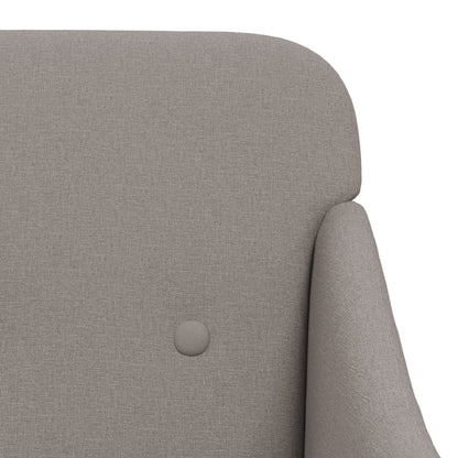 Fauteuil 63x76x80 cm stof taupe