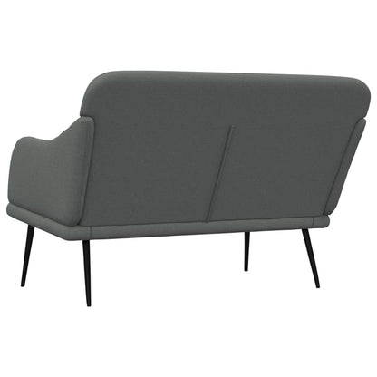 Bankje 110X76X80 Cm Stof Donkergrijs