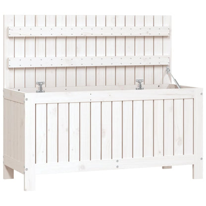 Tuinbox 108X42,5X54 Cm Massief Grenenhout Wit
