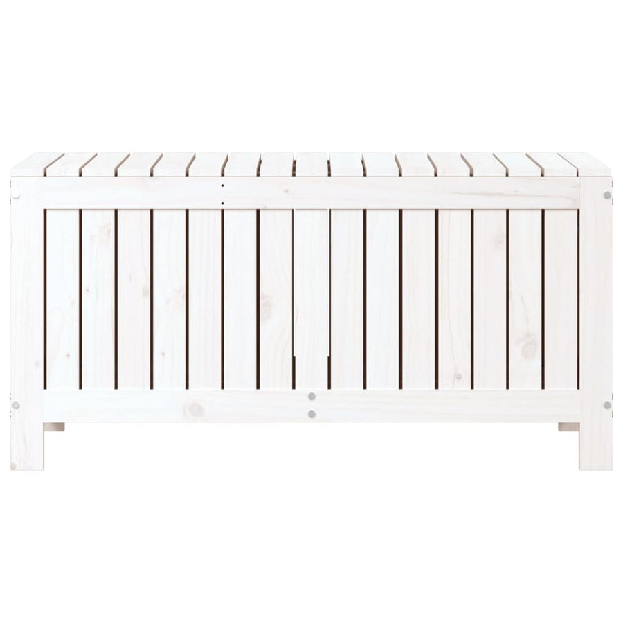 Tuinbox 108X42,5X54 Cm Massief Grenenhout Wit
