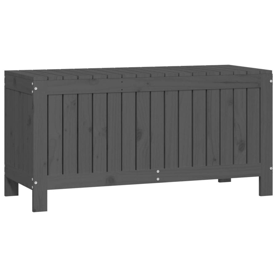 Tuinbox 108X42,5X54 Cm Massief Grenenhout Grijs