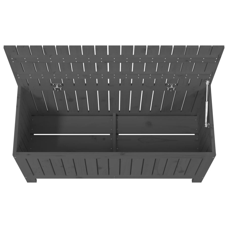 Tuinbox 108X42,5X54 Cm Massief Grenenhout Grijs