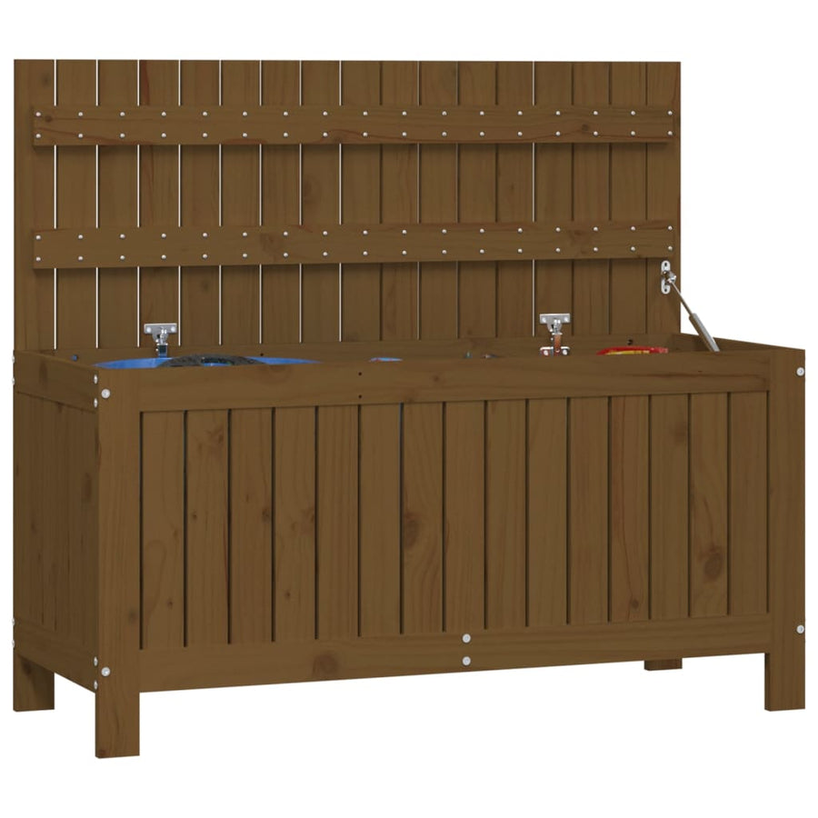Tuinbox 108X42,5X54 Cm Massief Grenenhout Honingbruin