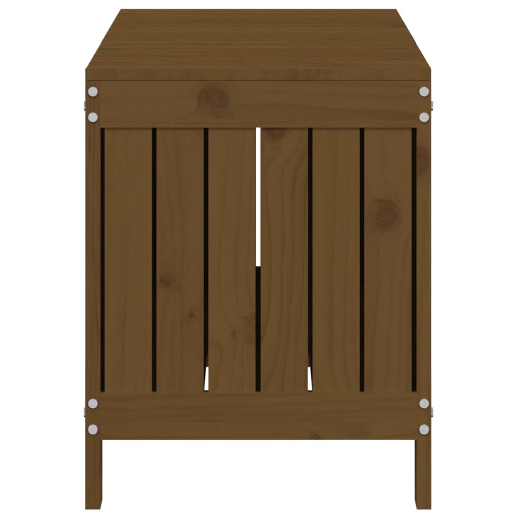 Tuinbox 108X42,5X54 Cm Massief Grenenhout Honingbruin