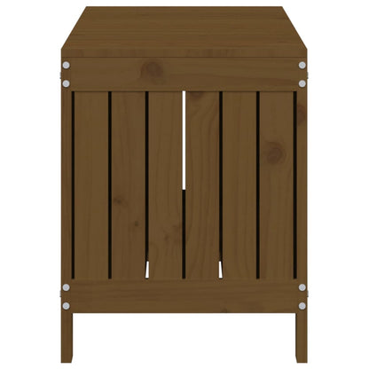 Tuinbox 108X42,5X54 Cm Massief Grenenhout Honingbruin