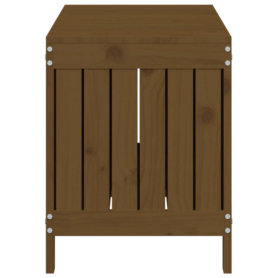 Tuinbox 108X42,5X54 Cm Massief Grenenhout Honingbruin