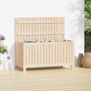 Garden Storage Box 115x49x60 cm Solid Pine