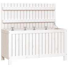 Tuinbox 115X49X60 Cm Massief Grenenhout Wit