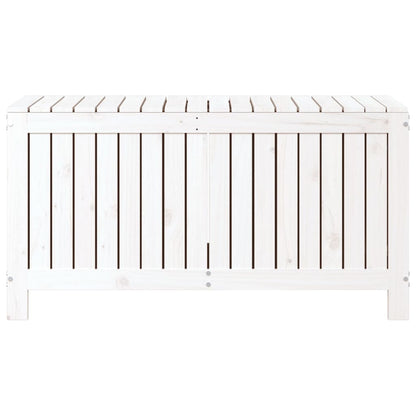 Tuinbox 115X49X60 Cm Massief Grenenhout Wit