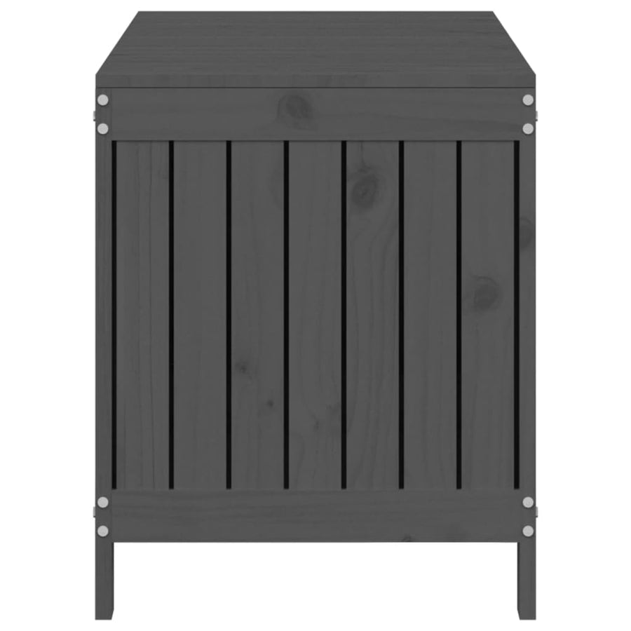 Tuinbox 115X49X60 Cm Massief Grenenhout Grijs