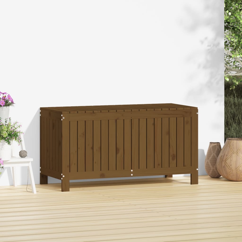 Tuinbox 115X49X60 Cm Massief Grenenhout Honingbruin