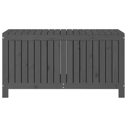 Tuinbox 121X55X64 Cm Massief Grenenhout Grijs