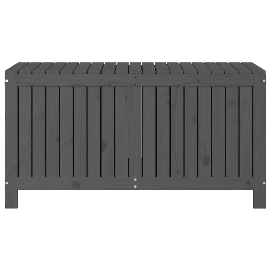 Tuinbox 121X55X64 Cm Massief Grenenhout Grijs