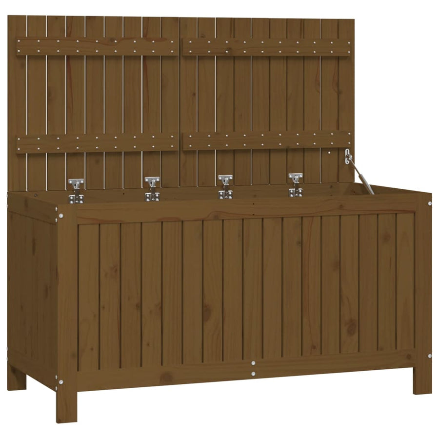 Tuinbox 121X55X64 Cm Massief Grenenhout Honingbruin