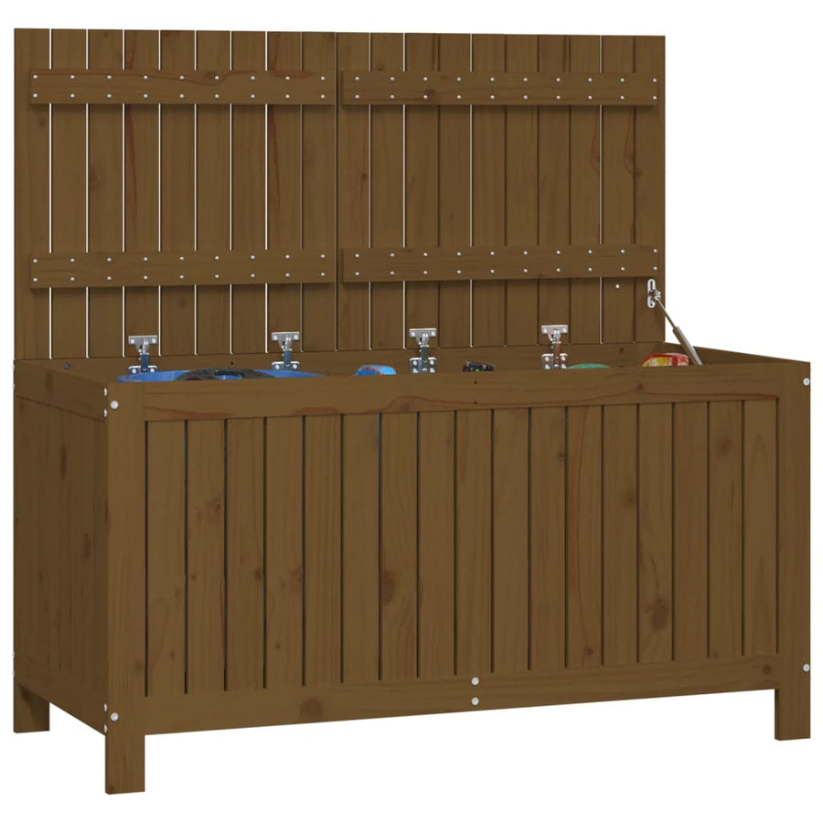 Tuinbox 121X55X64 Cm Massief Grenenhout Honingbruin