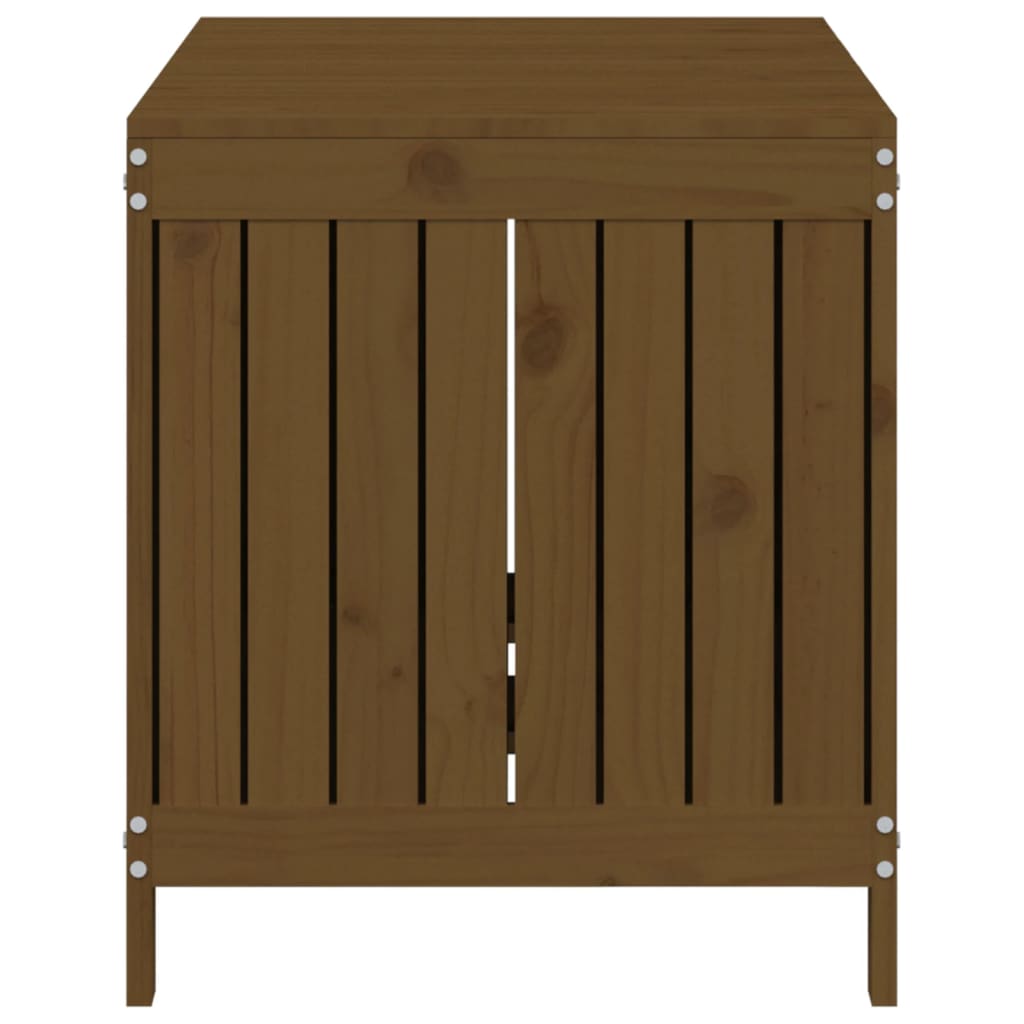 Tuinbox 121X55X64 Cm Massief Grenenhout Honingbruin