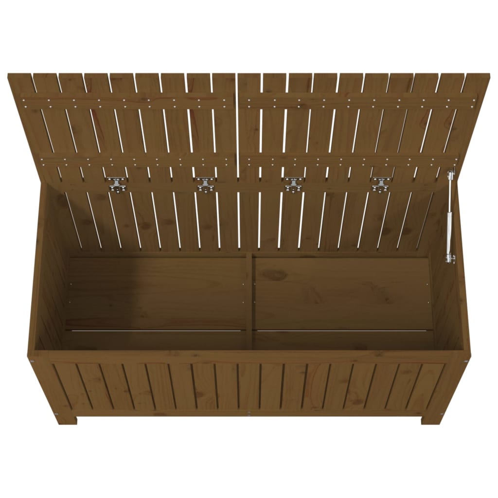 Tuinbox 121X55X64 Cm Massief Grenenhout Honingbruin