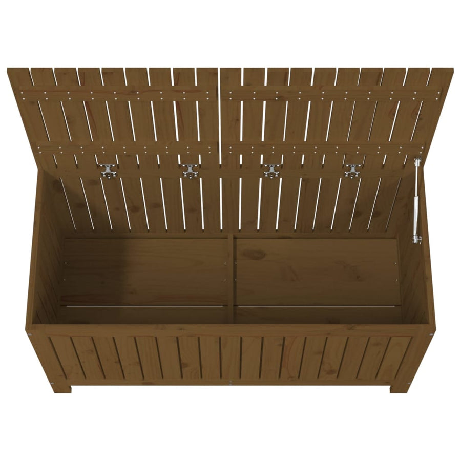 Tuinbox 121X55X64 Cm Massief Grenenhout Honingbruin