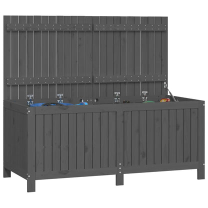 Tuinbox 147X68X64 Cm Massief Grenenhout Grijs
