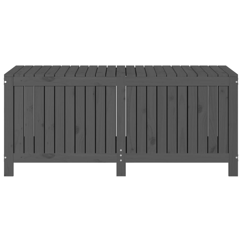 Tuinbox 147X68X64 Cm Massief Grenenhout Grijs